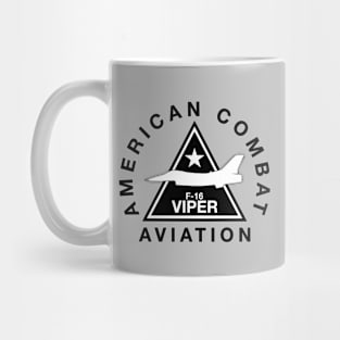 F-16 Viper (Front & Back logo) Mug